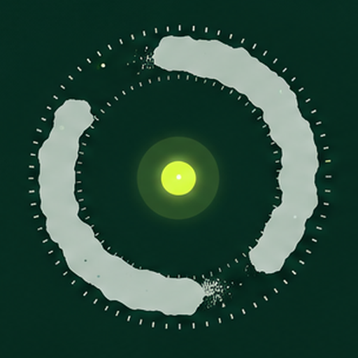 NoisePoise mark: a signal at the centre of the noise